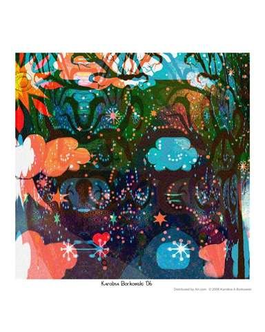 When Angels Dream Fantasy Giclee Poster Print by Karolina A Borkowski, 8x10