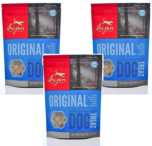 Orijen Original Freeze-dried Dog Treats, 3.5-oz Bag (Pack of 3)