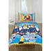 Housse de couette et une taie fireman sam water rotary garcon