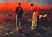 3D Lenticular POSTCARD-ANGELUS BELL