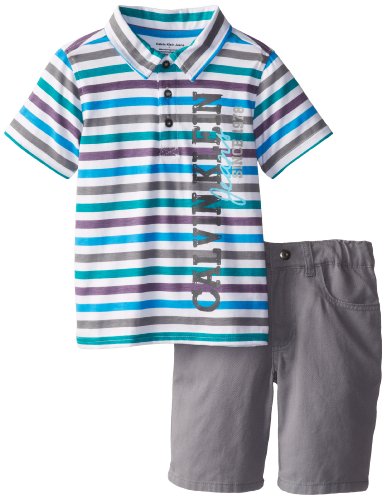 Calvin Klein Boys 2-7 Toddler Shorts