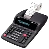 Casio DR210TM 2-Color Professional Printing Calculator with 12-Digit Large Display