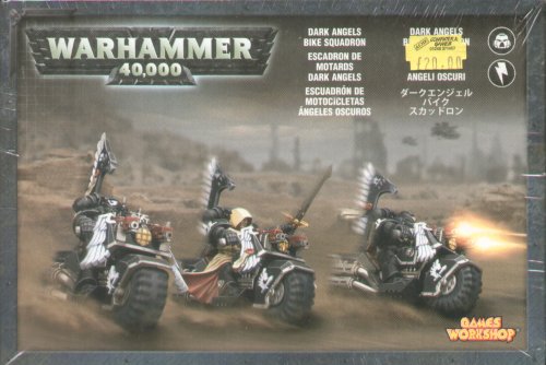 Games Workshop - 99120101050 - Warhammer 40.000 - Figurine - Escadron Motocycliste Dark Angels