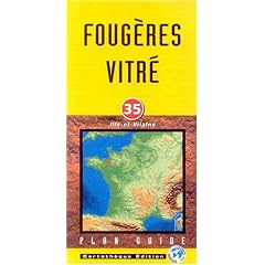 Plan de ville : Foug�res - Vitre