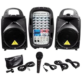 Brand New Behringer EPA300 300 Watts 6-Channel Portable Pa System New