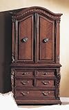 YT Furniture 8534TV - Florence TV Armoire (Cherry)