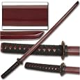 40" Red Kendo Wooden Bokken Practice Samurai Sword Katana