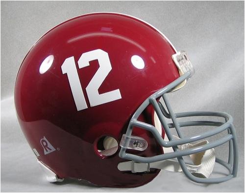 Alabama Crimson Tide Deluxe Riddell Helmet