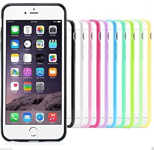 BAB® Ultra Thin Slim Crystal Clear Soft TPU Gel Cover Protective Bumper Back Case for iPhone 4/4s Shockproof Transparent - Pink