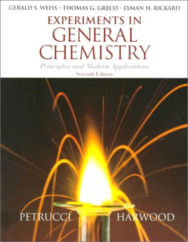 Sm General Chemistry Experimen