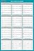 Blue Sky 2015-2016 Academic Year and 2016 Regular Year Laminated Erasable Calendar Planner, Professional, 36 x 24 Inches (16690)