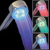 Douchette, Pommeau, Pomme de douche à LED 3 couleurs