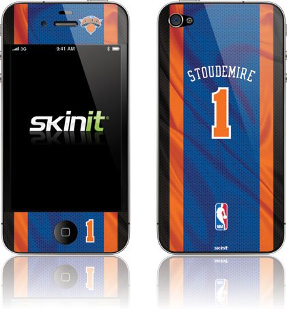 Skinit A. Stoudemire - New York Knicks #1 Vinyl Skin for Apple iPhone 4 / 4S