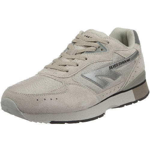 Hi-Tec Unisex-Adult Silver Shadow Grey/Silver/Black Trainer 23339/B64/01 9 UK