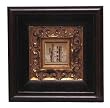 Disctinct Antique Style Wooden Photo / Picture Frame 3"x3"