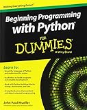 Beginning Programming with Python For Dummies
