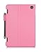 Kindle Fire HD 7 2014 Case, roocase Dual View 2014 Fire HD 7 Folio Case with Sleep / Wake Smart Cover with Multi-Viewing Stand for Amazon Kindle Fire HD 7 Tablet (4th Generation - 2014 Model), Pink