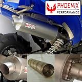 Yamaha Raptor 700 Spiral Core Slip-on Exhaust