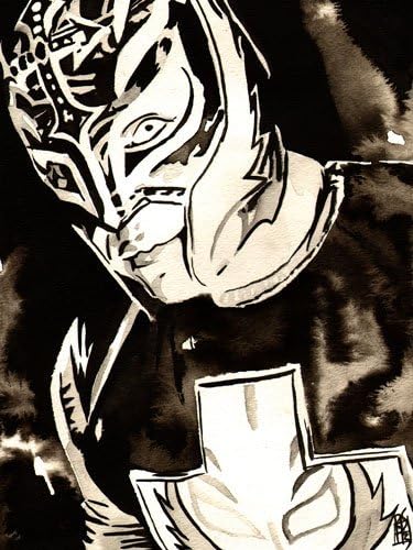 Rey Mysterio 18x24 Print Poster