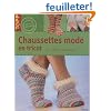 Chaussettes mode en tricot : Avec le talon en rangs raccourcis