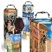 Wine Boxes Artistic Painted 1 Bottle Wooden Cases - Set Of 4 by Picnic Time
