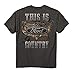Buck Wear Men's Ford Country T-Shirt, Charcoal Heather, XX-Large