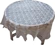 Tablecloth Organza Silk Linen Dia 72 inches