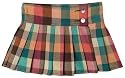 Roxy Girls 7-16  - Nifty Brushed Cotton Plaid Pleated Scooter