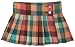 Roxy Girls 7-16  - Nifty Brushed Cotton Plaid Pleated Scooter