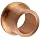 Bunting Bearings FFM004008006 4.0 MM Bore x 8.0 MM OD x 12.0 MM Length 6.0 MM Flange OD x 2.0 MM Flange Thickness Powdered Metal SAE 841 Flanged Metric Bearings