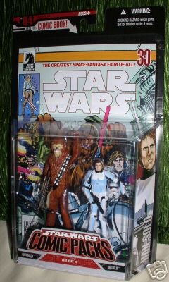 Star Wars 3.75 Expanded Universe Han Solo & Chewbacca