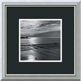 Ansel Adams The Scripps Pier, 1966: Fiat Lux Framed Print