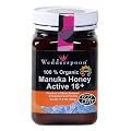 Wedderspoon Raw Organic Manuka Honey Active 16+, 17.6-Ounce Jar