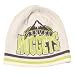 Denver Nuggets White Big Logo Knit Beanie