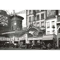 Paris (Moulin Rouge Nightclub, 1930) Art Poster Print