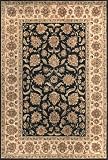 11ft x 7ft10in - Black/Ivory Loloi Rugs Elegante Loloi-EG4Black/Ivory