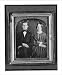 Historic Print (L): [Erasmus Darwin and Emily Cooper, three-quarter length portrait, seated]