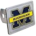 Michigan Wolverines College Trailer Hitch Cover