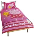 CharacterWorld Peppa Pig Sweet Dreams Panel Duvet Set, Single