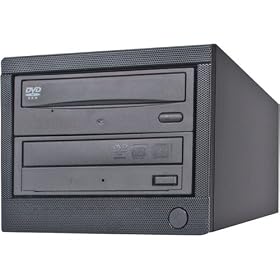 EZ Dupe Single-Target DVD/CD Duplicator with Black Case