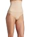 Dr. Rey Shapewear Womens Seamless Mid Waist Brief, Nude, Large