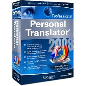 Linguatec Personal Translator 2008 Professional Deutsch-Englisch
