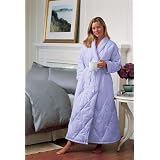 Warm Things White Down Robe Bluette Large