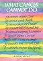 Encouragement Get Well Greeting Card What Cancer Cannot Do