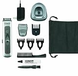Conair GMT400 Switchcut 12 Piece Facial Grooming System, Silver