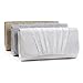 Damara Women's Shiny Pleated Evening Bag