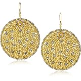 Miguel Ases Pyrite Quartz and Swarovski Gold Beaded