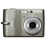 Nikon Coolpix L11 6MP Digital Camera with 3x Optical Zoom (Silver)