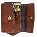 Leather Key Holder Burgundy #1312CF