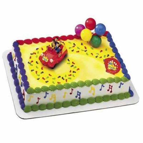 The Wiggles Cakes - Licensed Re-usable Cake Toppers by Decopac